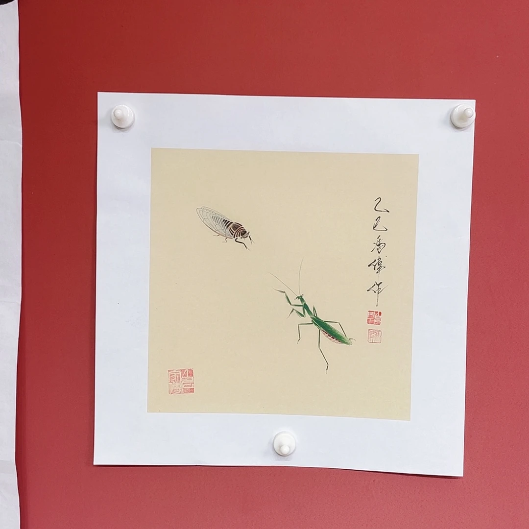 国画冯伟老师手绘国画作品音浩
