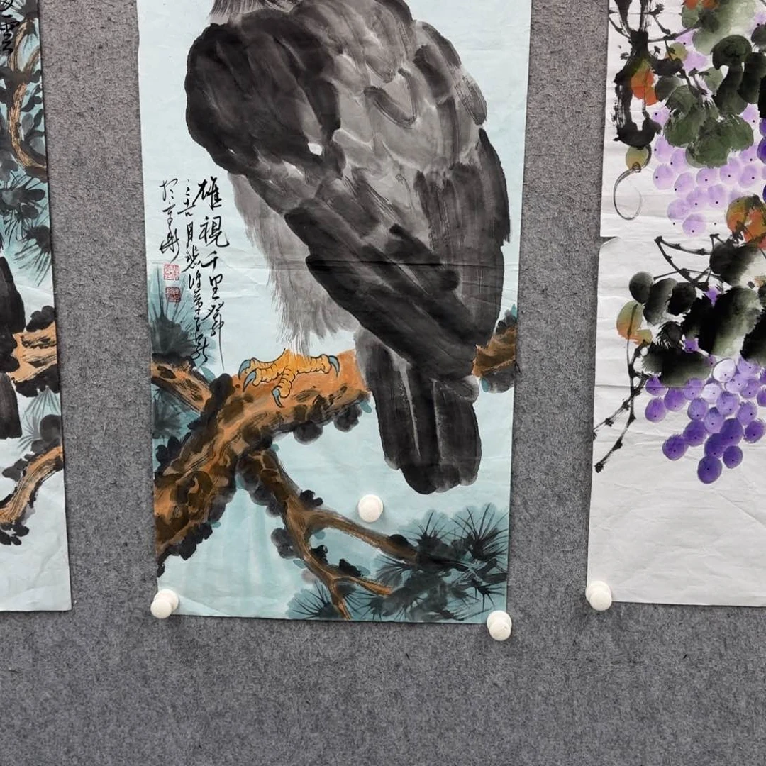书法作品多次参加