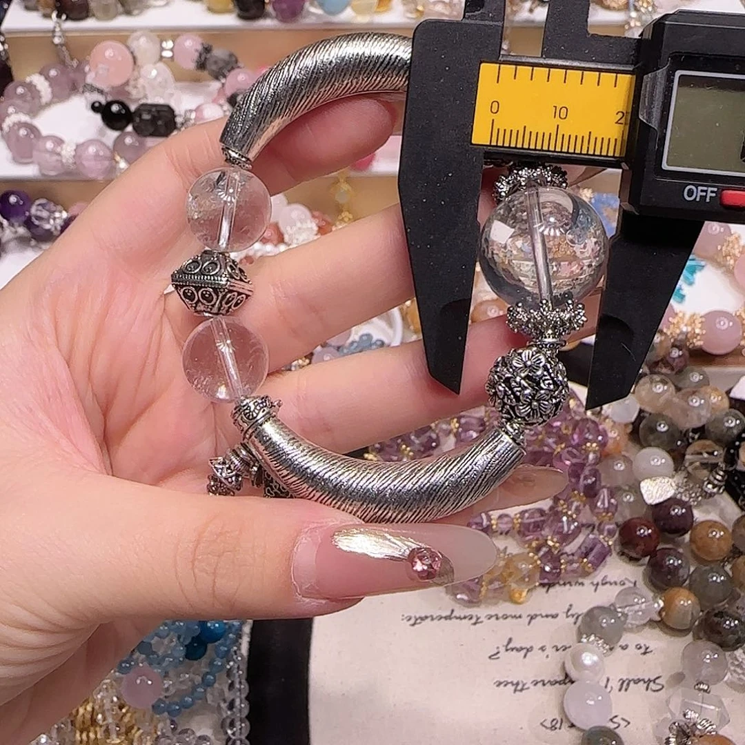 水晶手链未镶嵌把