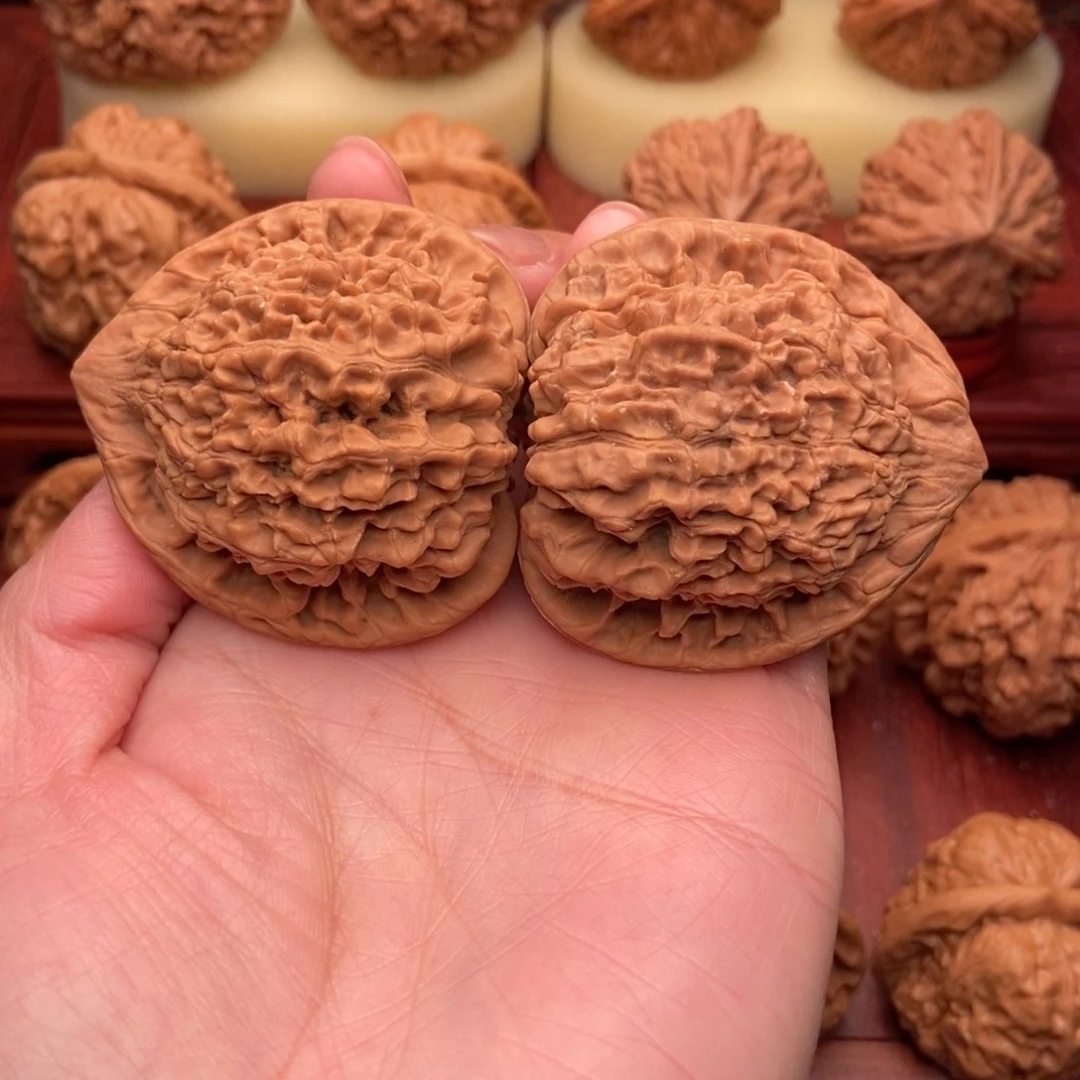 桃核把件小***）麒麟纹大官帽47