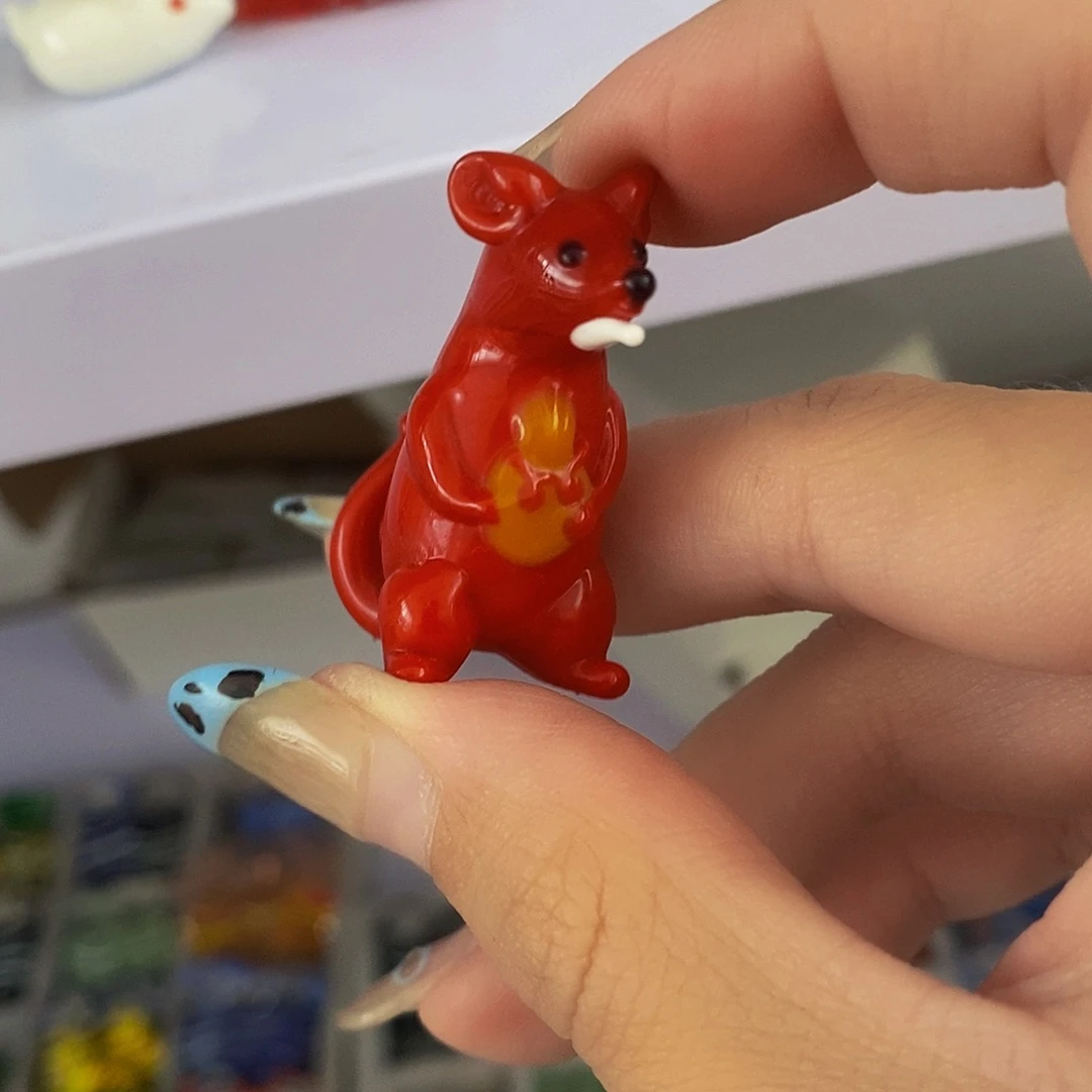 手工艺品琉璃老鼠