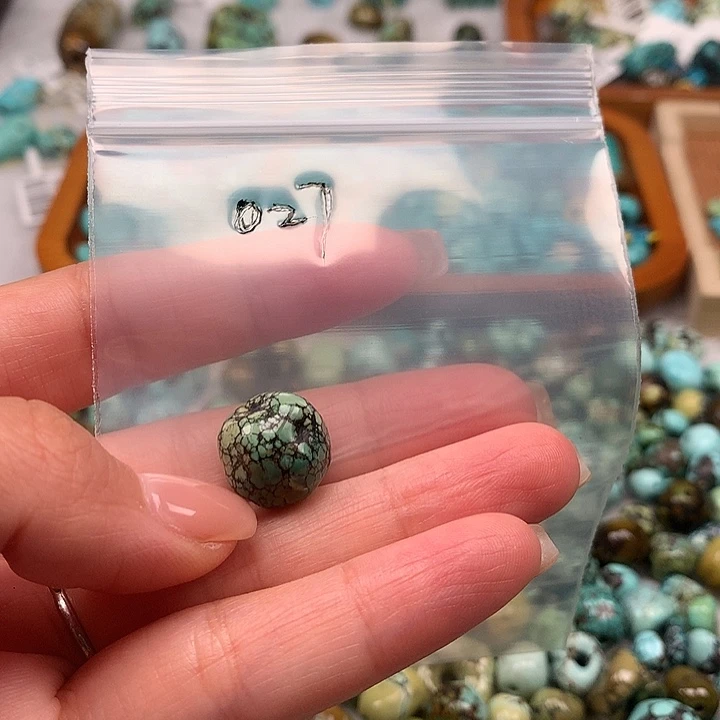 夜***杯绿松石未镶嵌扣子扣子