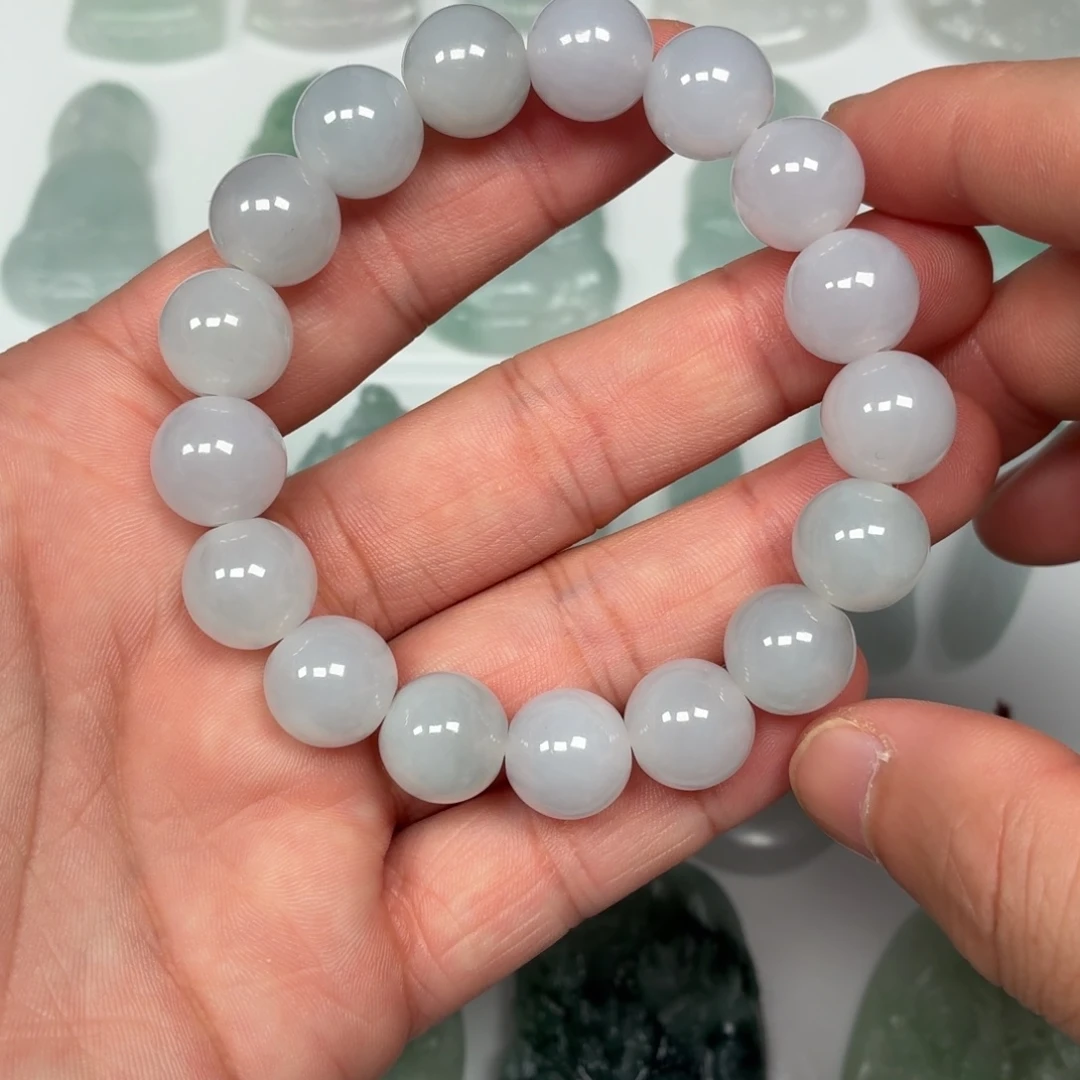 翡翠未镶嵌颈饰手串卡12.2