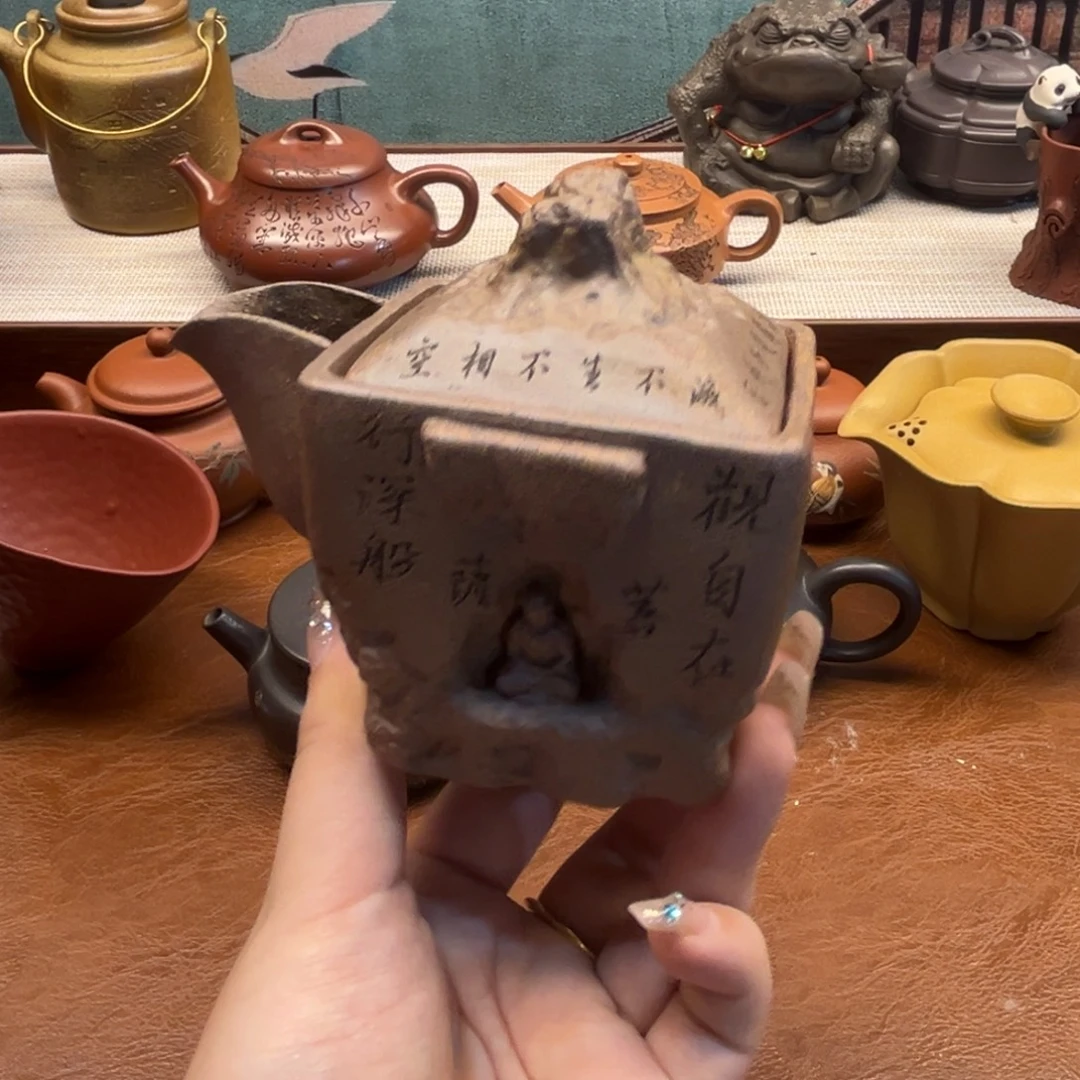 紫砂雕宠小器高品