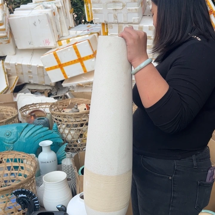 瓶高度66厘米口径8.5厘米微瑕捡漏