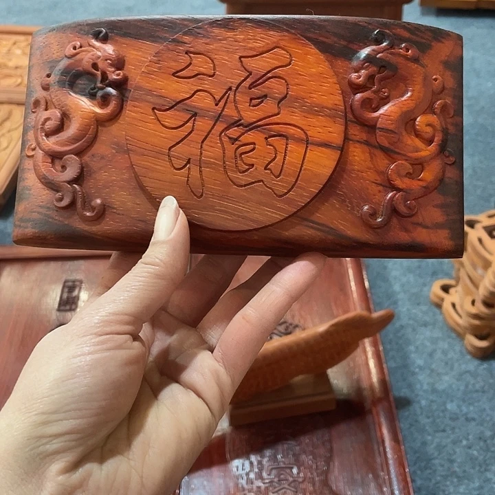 非洲紫檀（红花梨）草龙