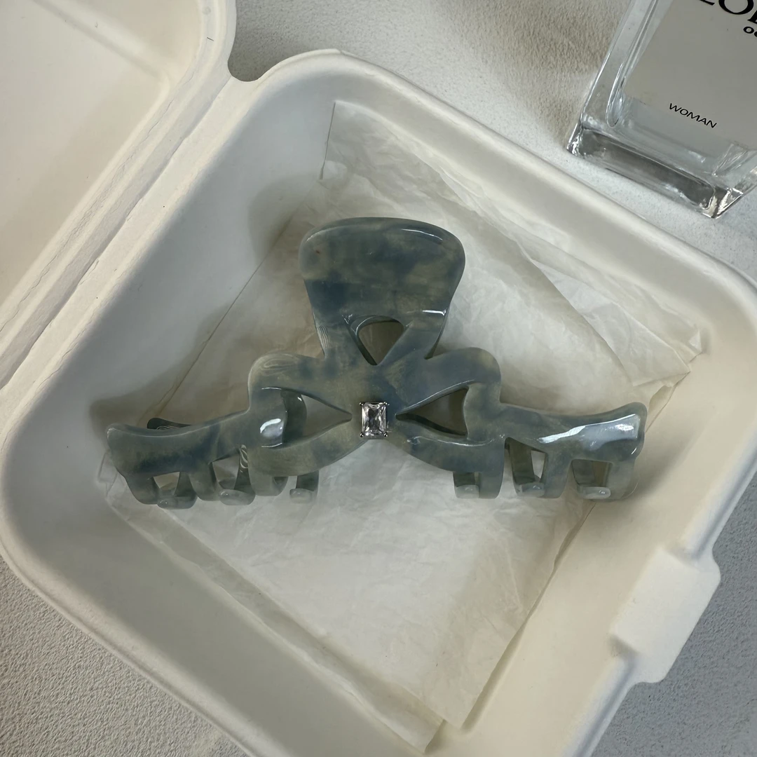 【钰韩】原创设计时尚休闲百搭气质法式皇冠抓夹