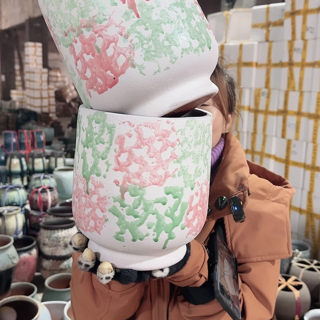 王嫂花盆1218-444高23口20