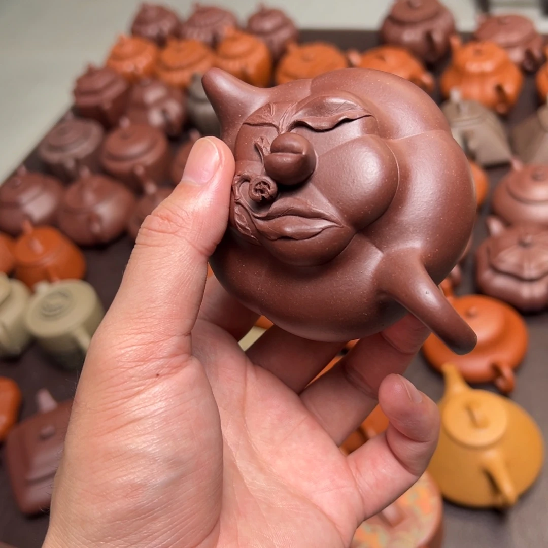灯***记茶壶紫砂宜兴紫砂壶的制作