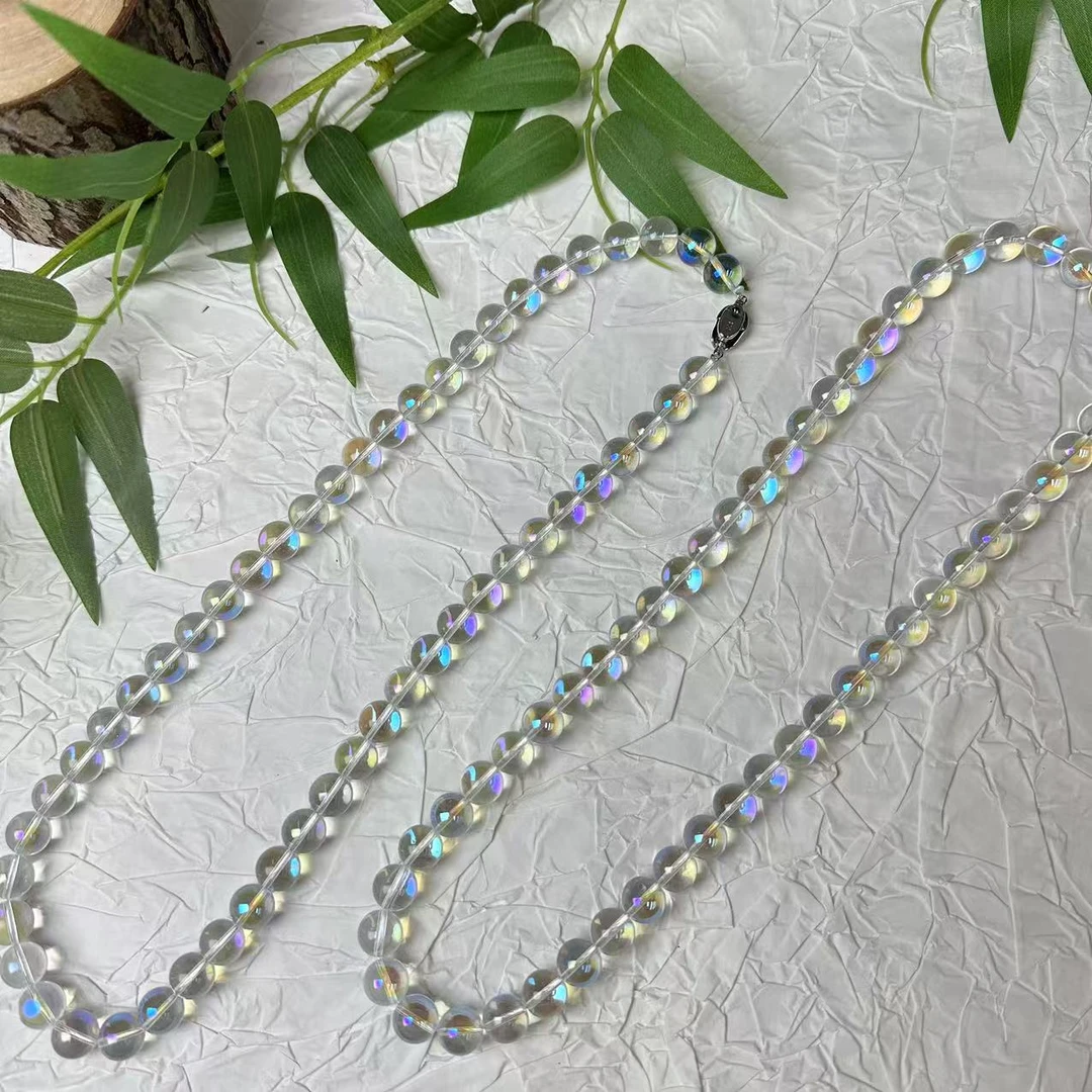 高定珠宝轻奢时尚款白月光圆珠妈妈链-x550