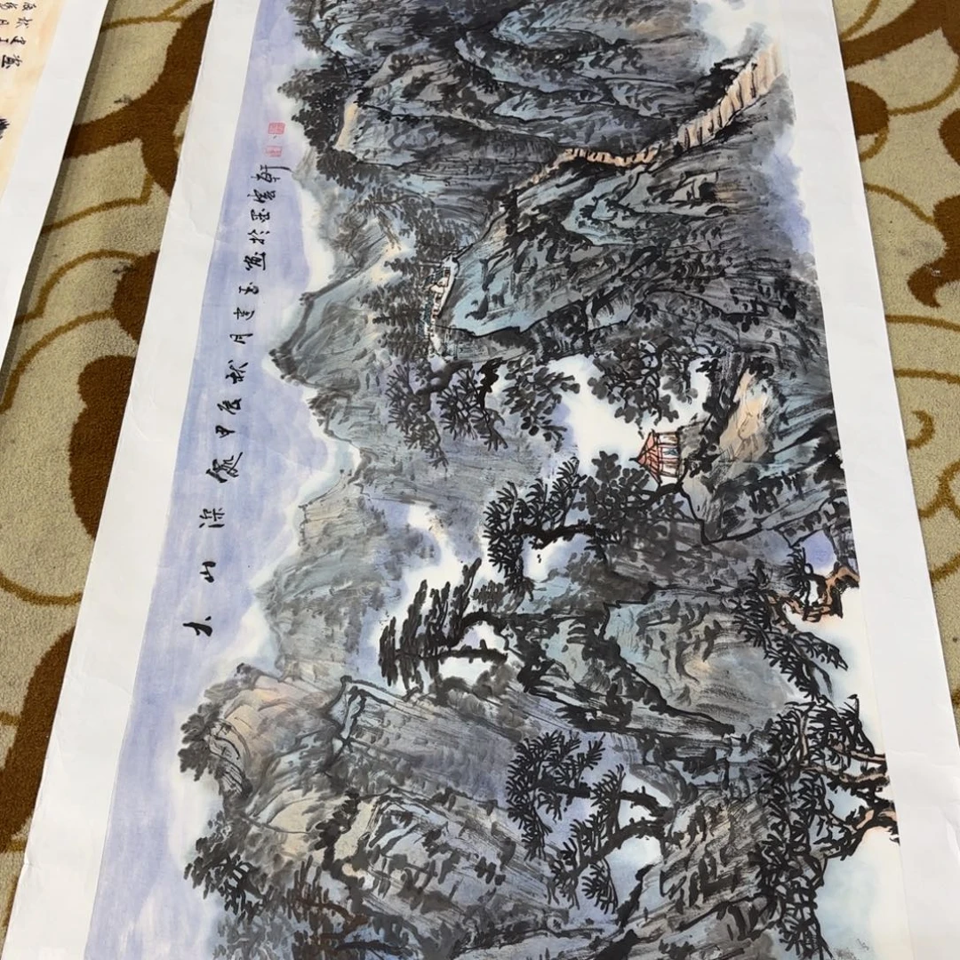 国画国画沈哲辉老师作品刘