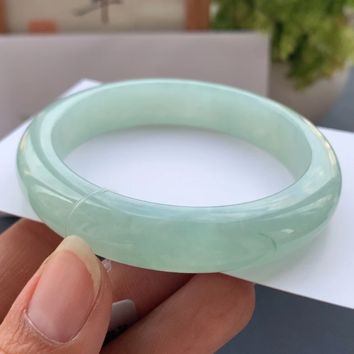 翡翠未镶嵌手镯翡翠手镯55+