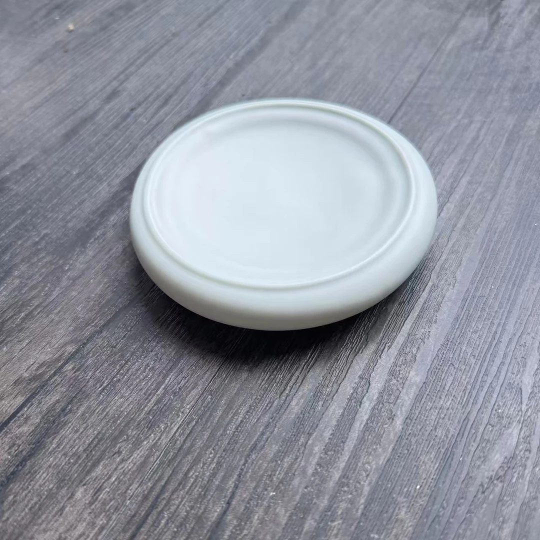 静德斋【白瓷墨碟】书法专用文房四宝