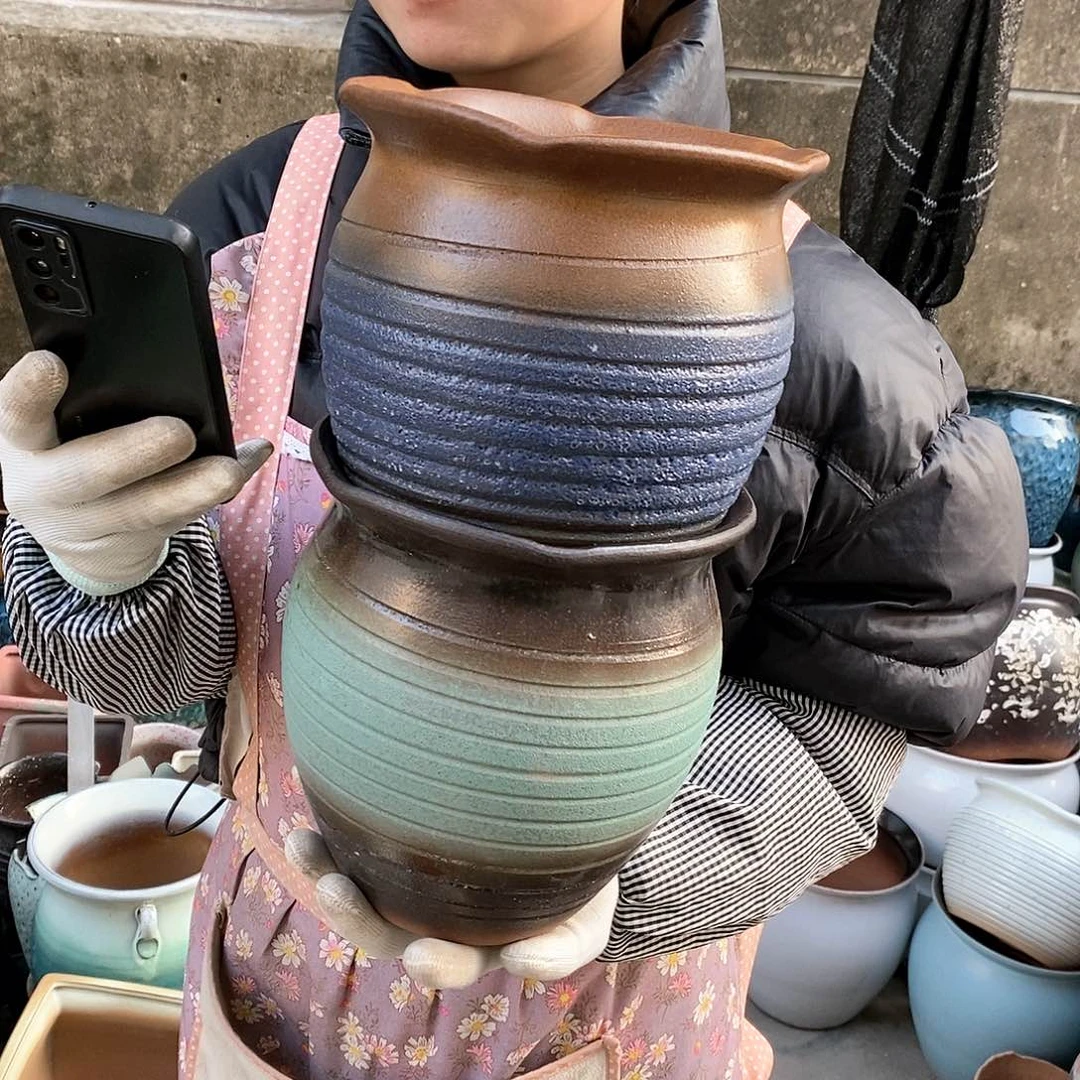 紫砂花盆正品口18高20