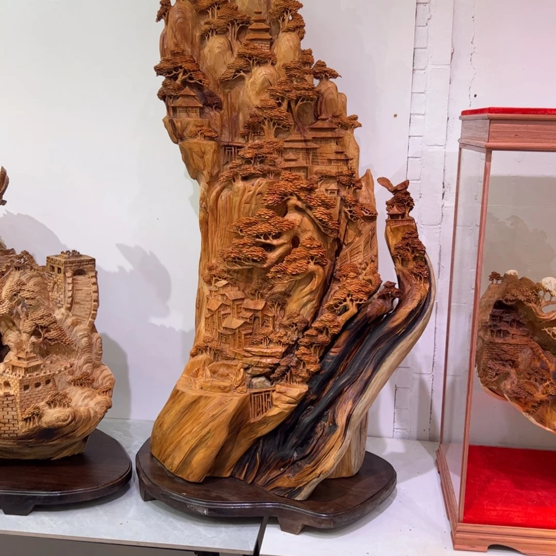 用***2柏木（崖柏）崖柏根雕