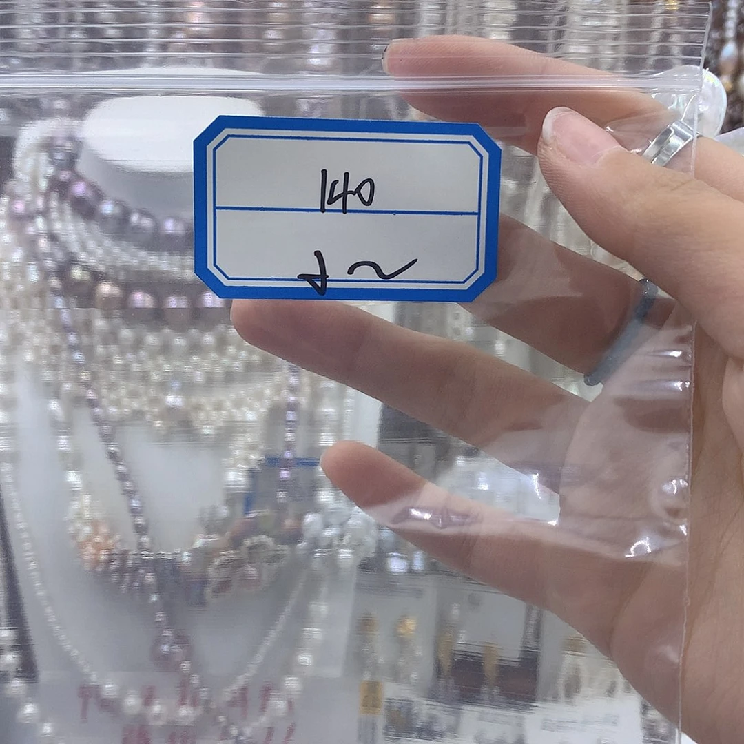 小***铁项链耳饰淡水珍珠银S925镶嵌