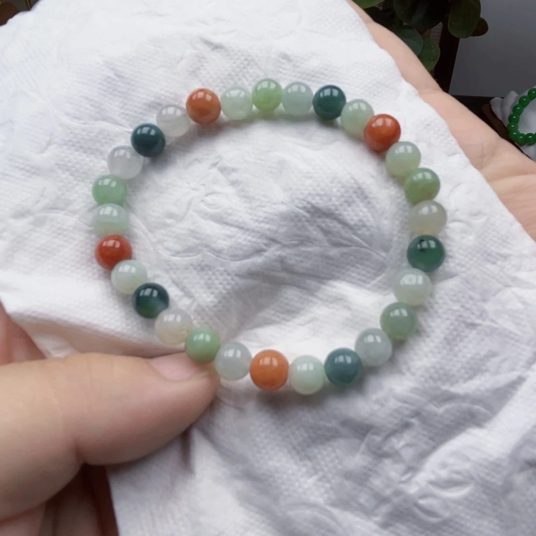 未镶嵌手链翡翠手串