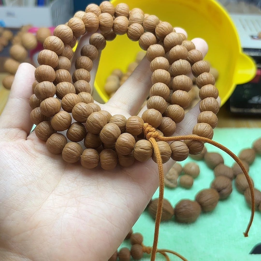 小***仙木质类108颗南瓜脖挂➕三通