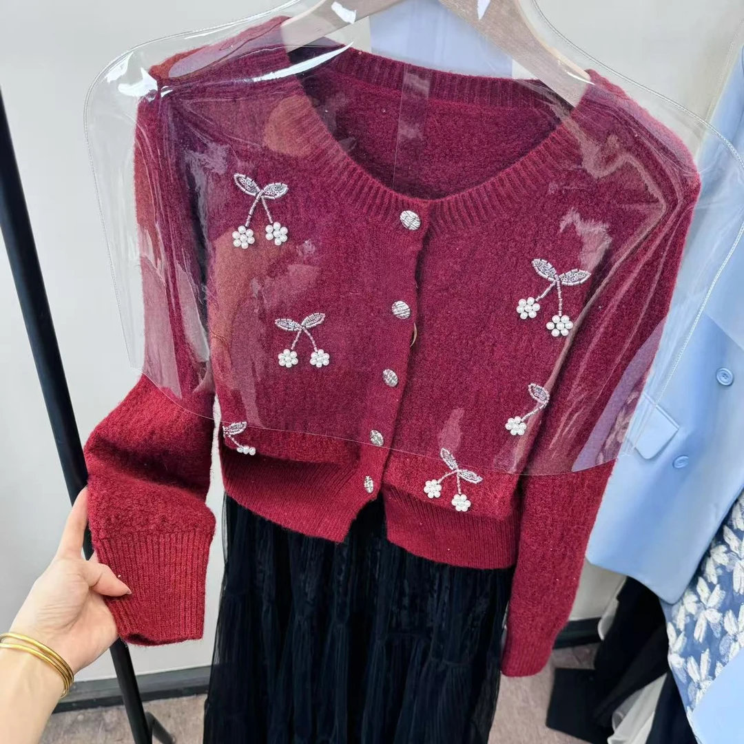 【高端定制女装】捡lou轻奢系列2025春夏新款zhaun柜时尚气质套装