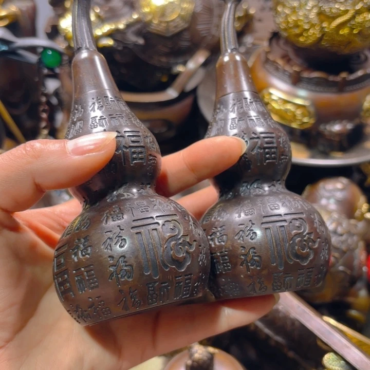 铜器摆件收收藏藏