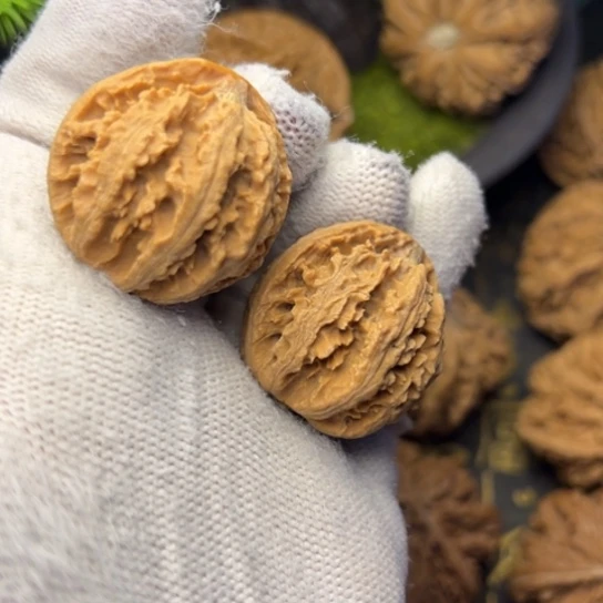 花***圆文玩核桃把件秦岭核桃12