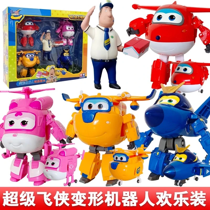 超级飞侠玩具礼盒套装变形机器人儿童男女孩乐迪小爱酷飞多多正版