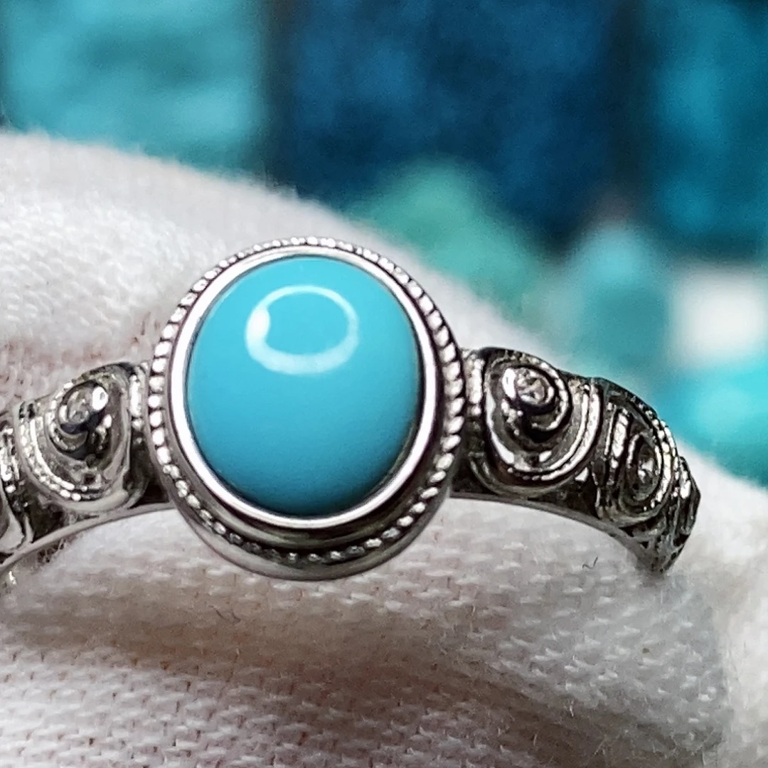 绿松石未镶嵌天然原矿 带武汉地大证书