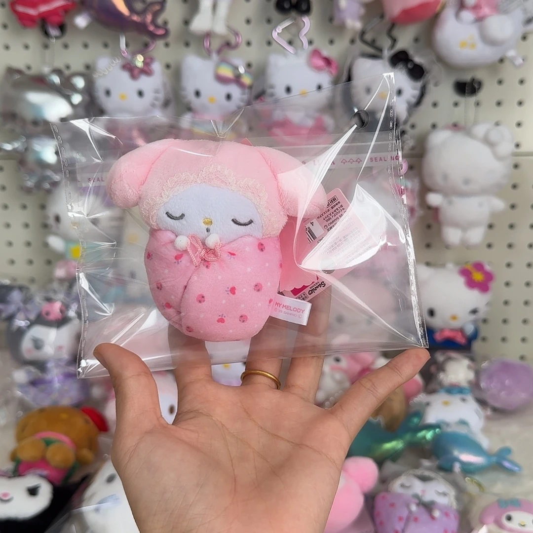 毛绒睡袋美乐蒂挂件