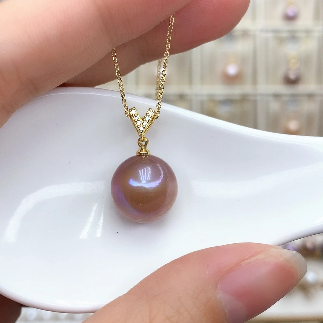 淡水珍珠颈饰合金