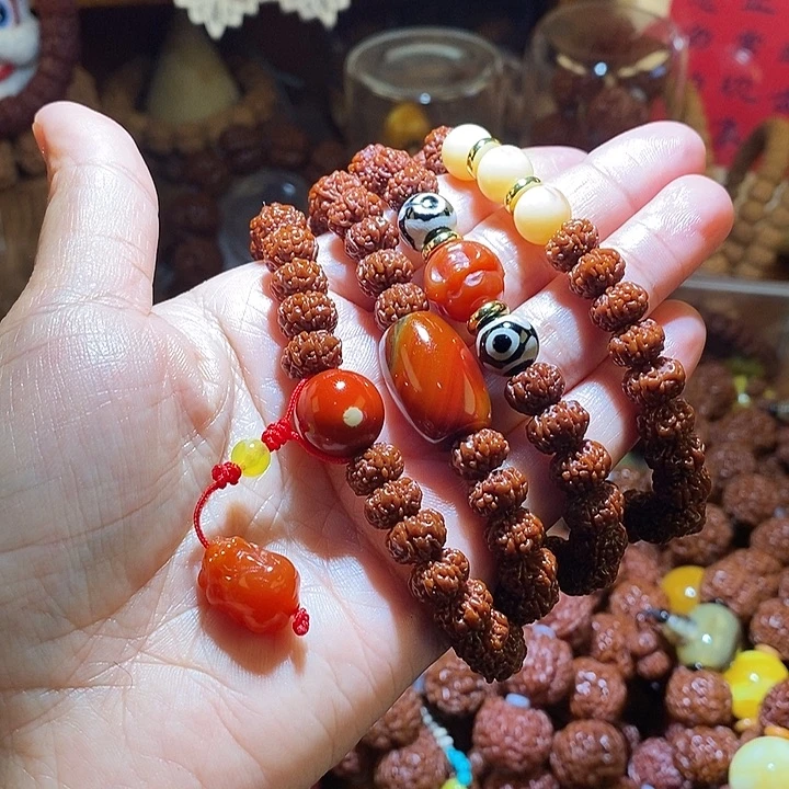 金刚菩提吊坠106玉华108颗原创