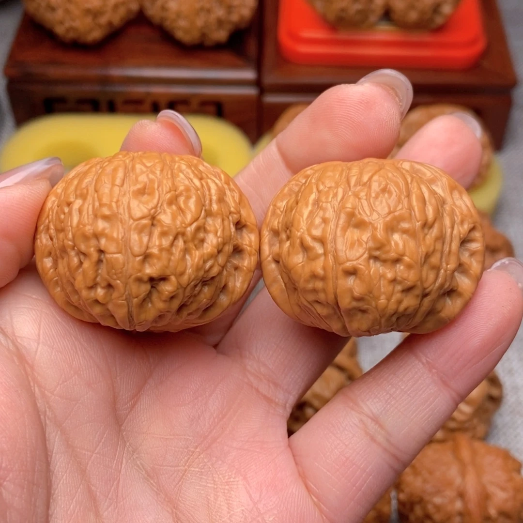 文玩核桃把件天花板乾隆磨37全品