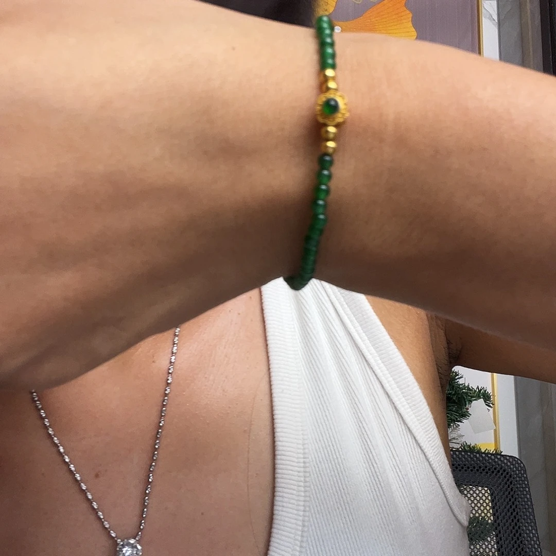 未镶嵌手链翡翠手链