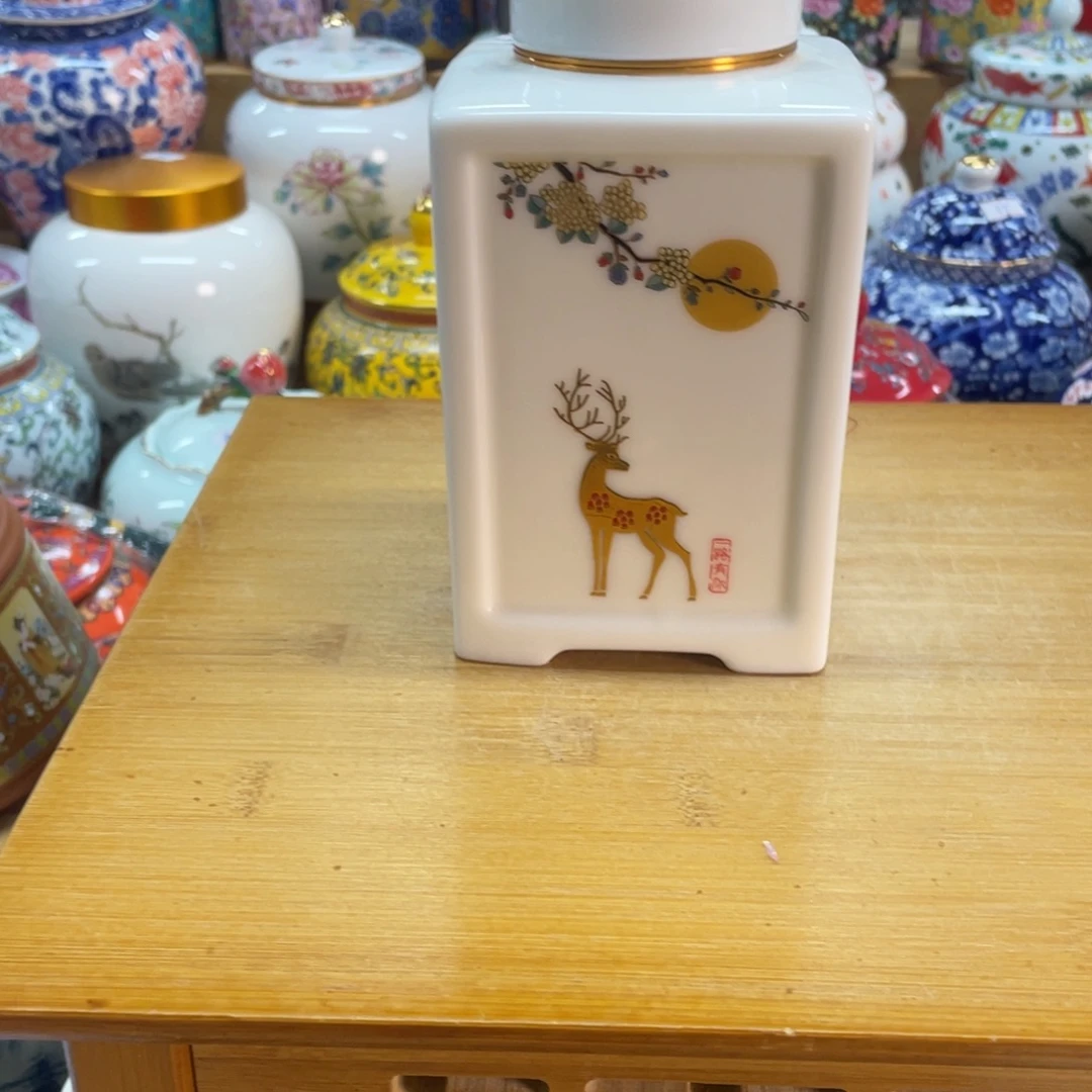 陶瓷罐茶叶罐密封罐