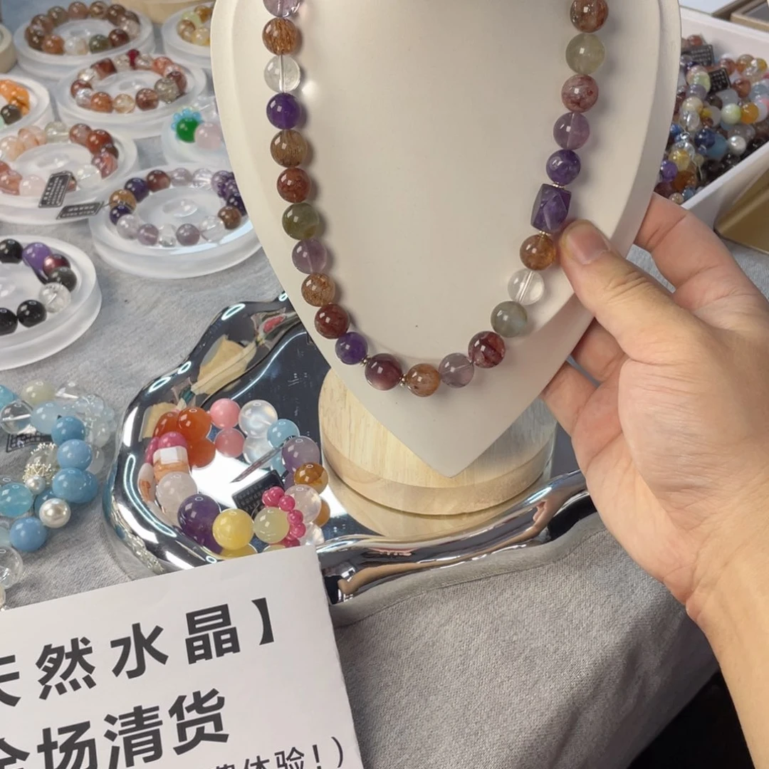 银S925镶嵌水晶手链