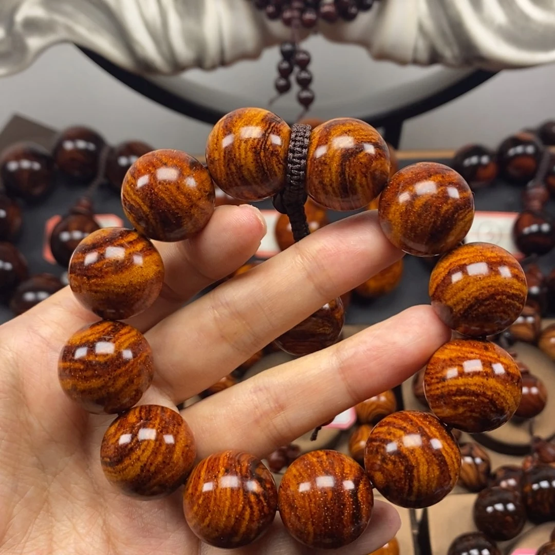 【闪购商品】黄花梨/降香黄檀2.0黄金底山水虎皮