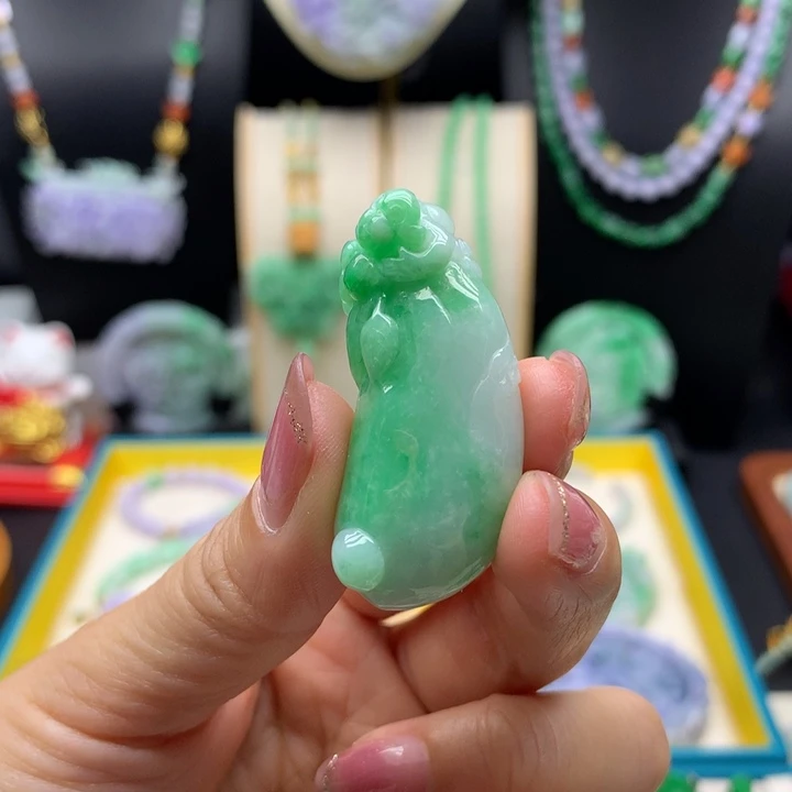 颈饰未镶嵌翡翠翡翠福瓜