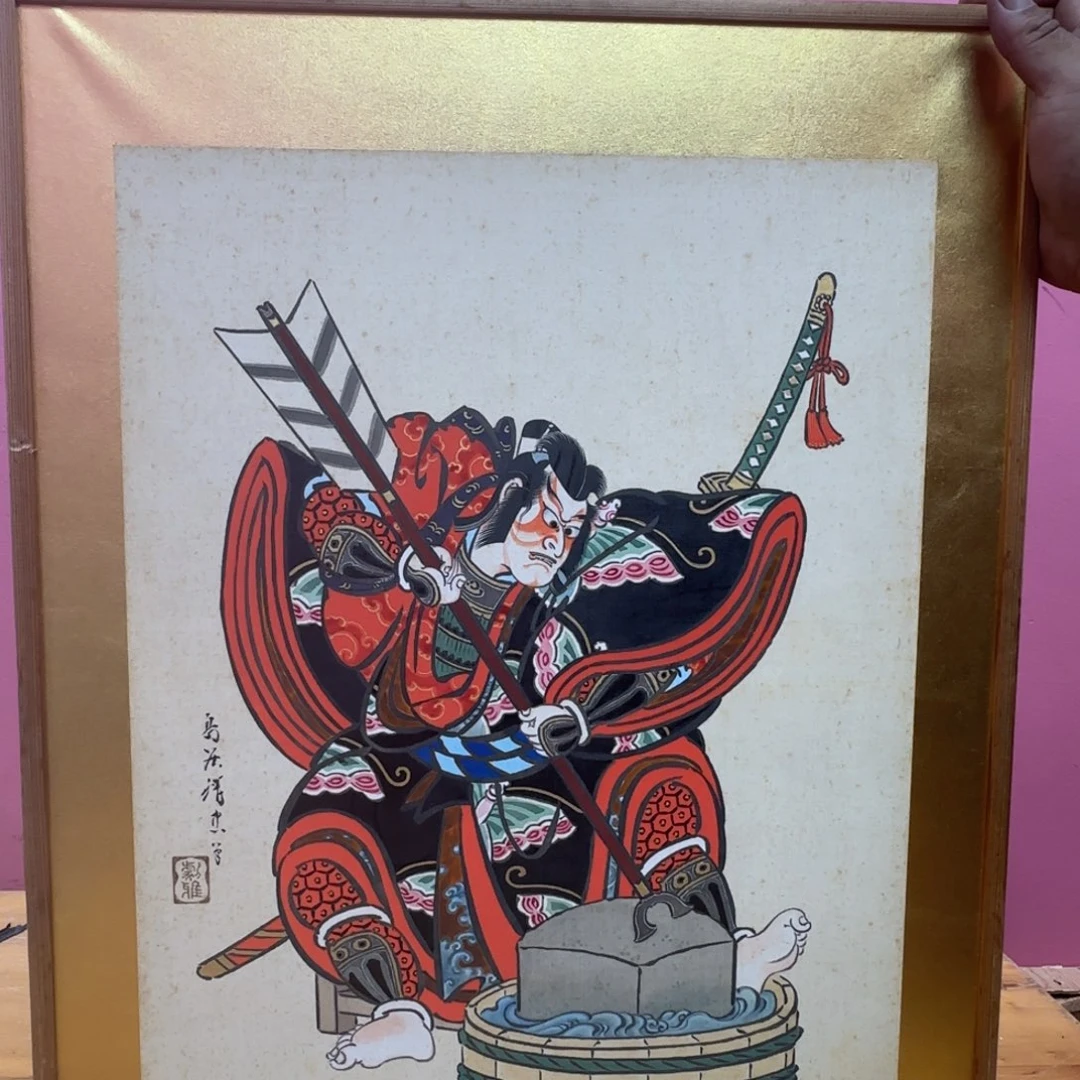 有***呀版画943手绘作品欣赏