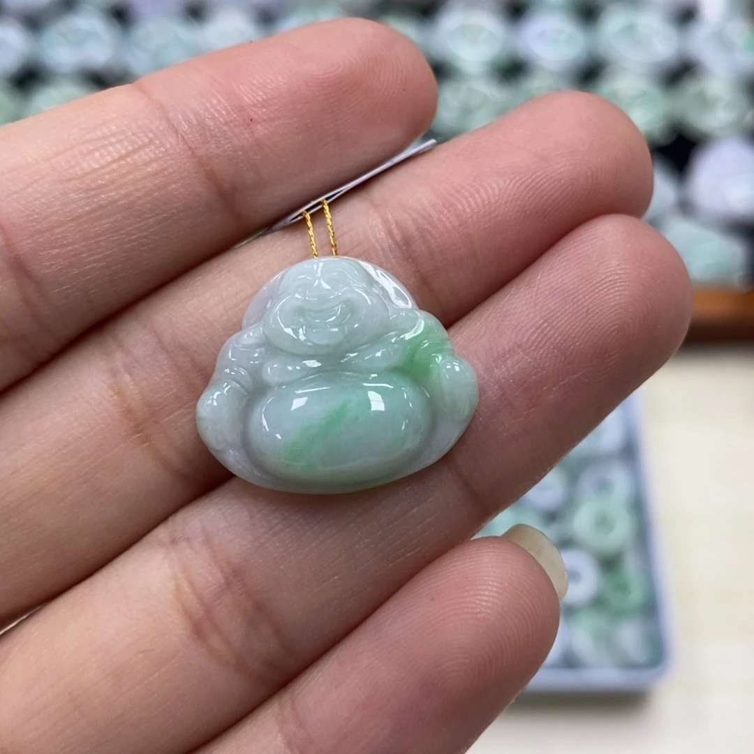颈饰未镶嵌翡翠佛公