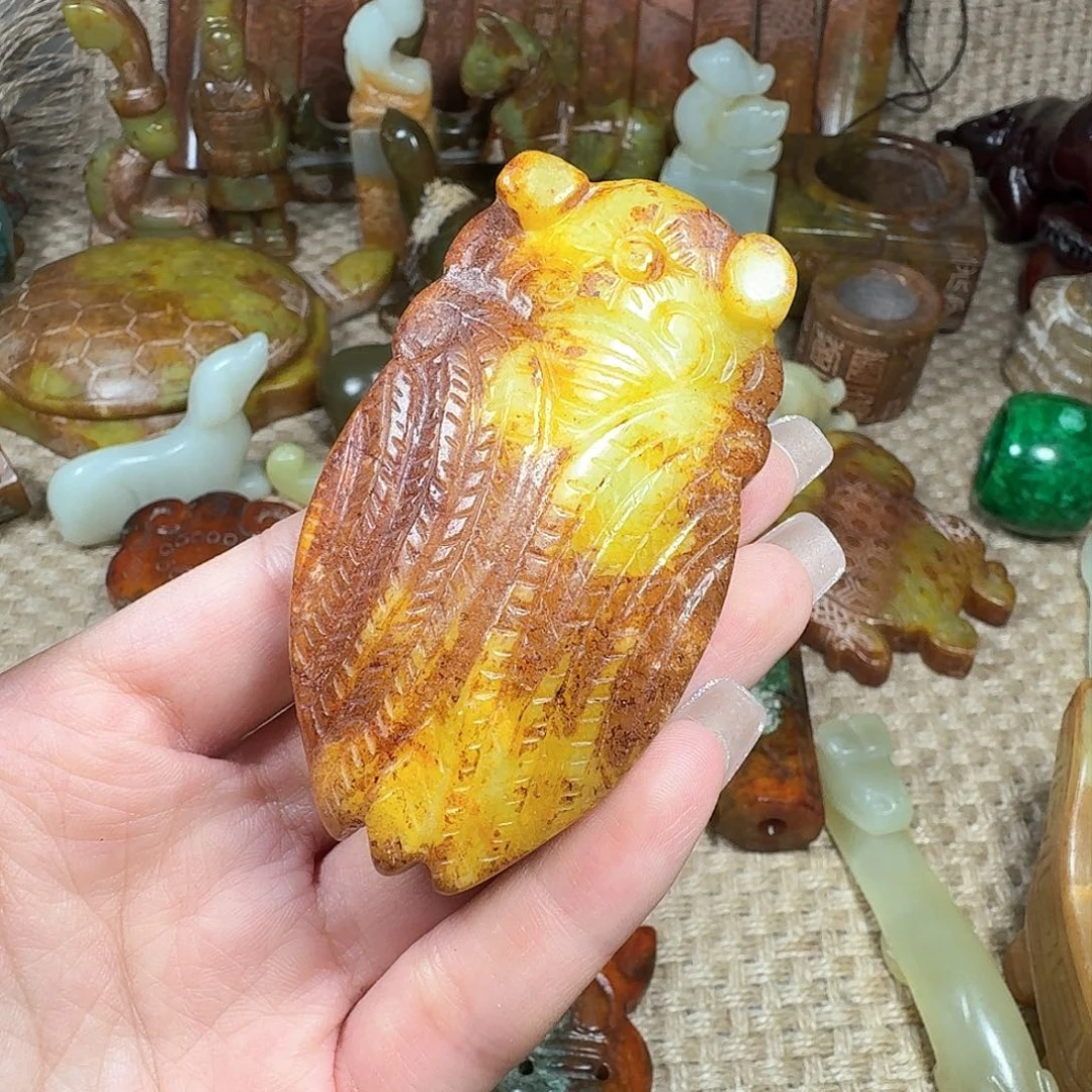 白玉菩提吊坠挂件