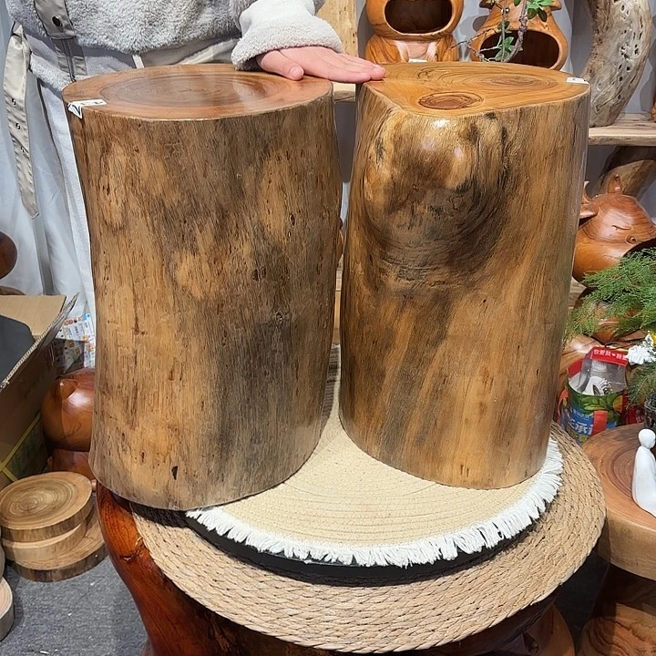 l***u香樟木香樟木根雕凳子一物一拍