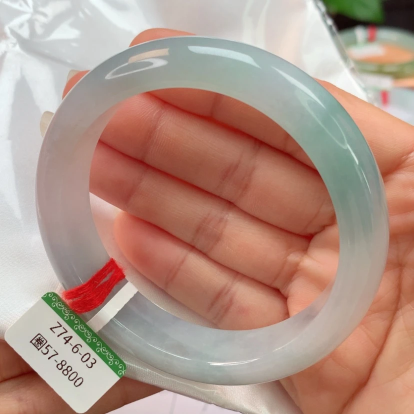 【闪购商品】翡翠手镯未镶嵌天然翡翠手镯