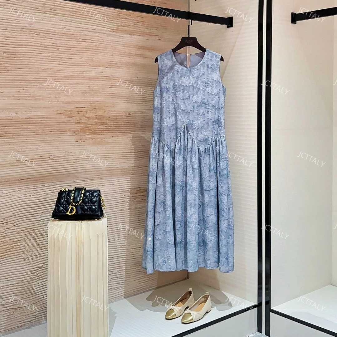 大胆-度假风夏季新款短袖显瘦国风系减龄碎花连衣裙宽松W-A97