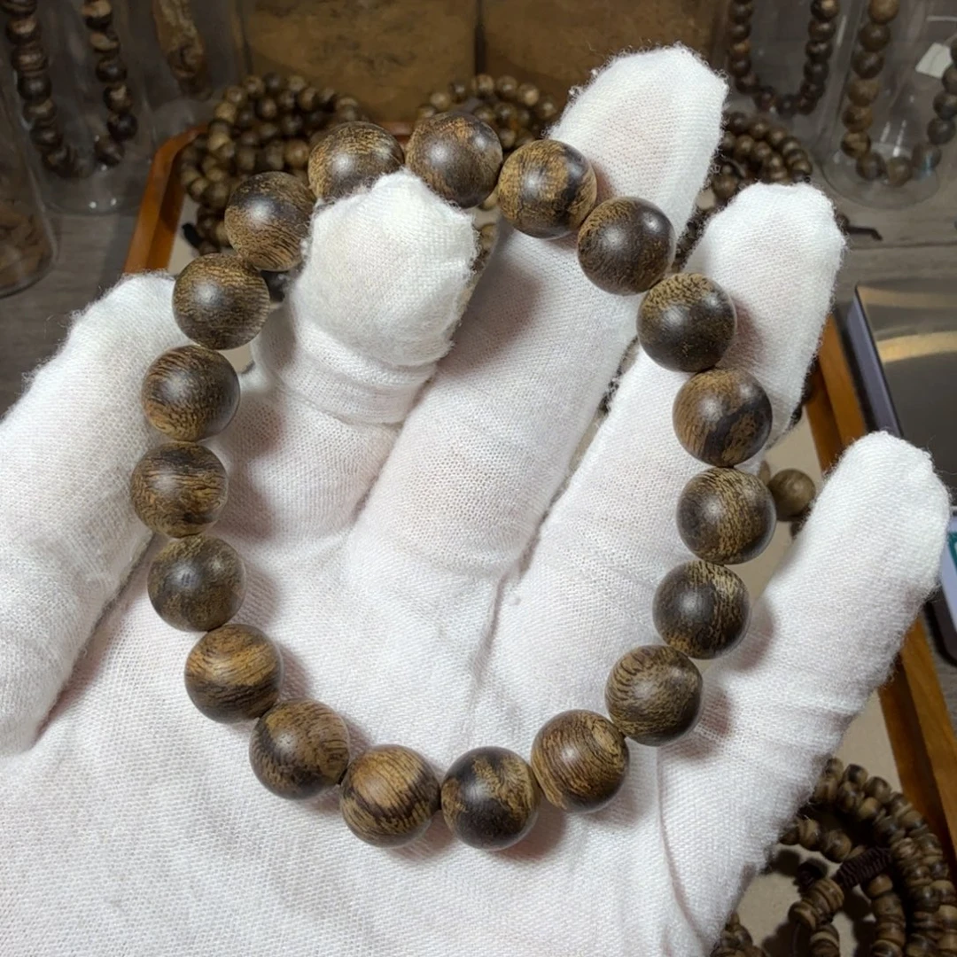 沉香碎屑沉香文莱黑棋沉水15克