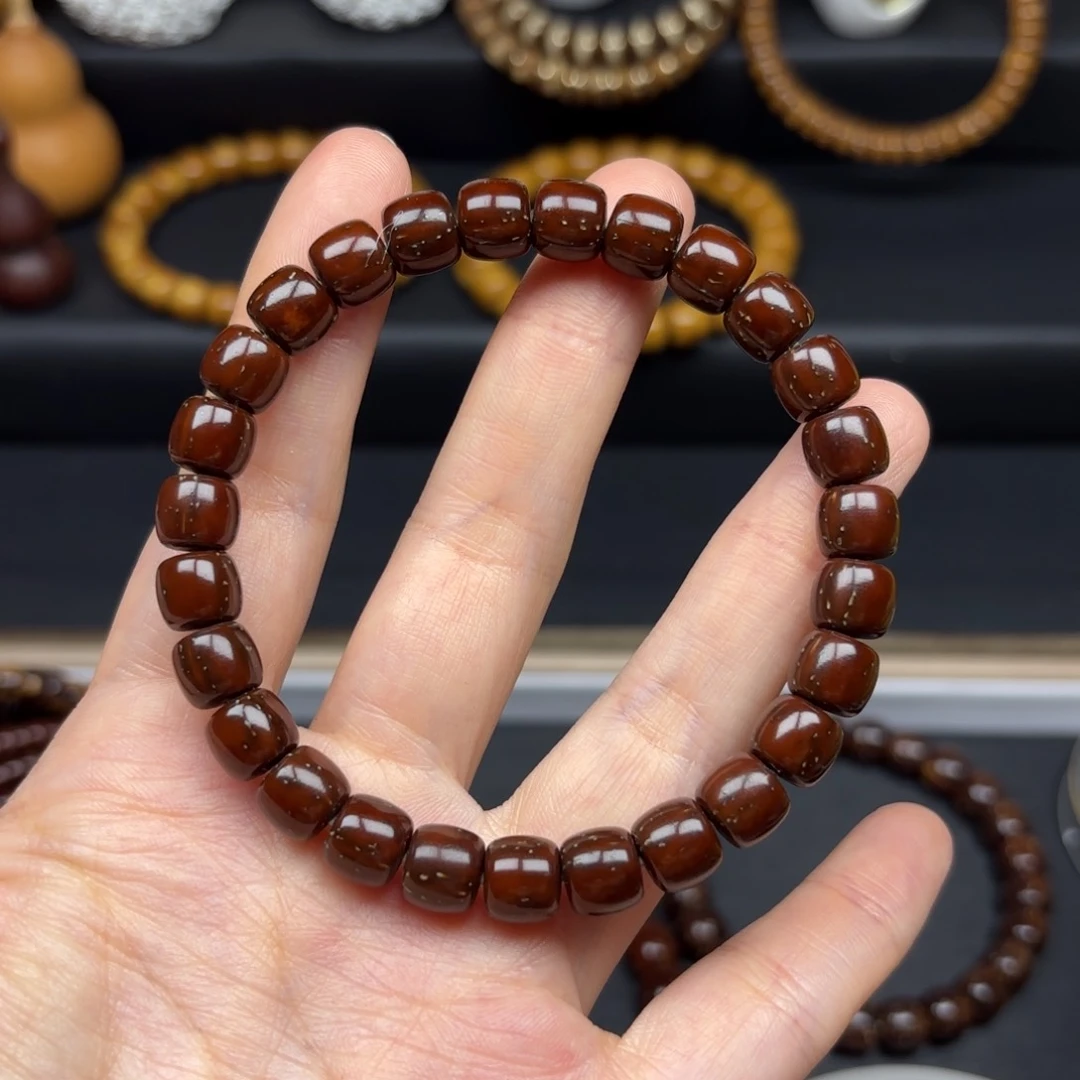 【闪购商品】紫金鼠吊坠紫金鼠红皮手串