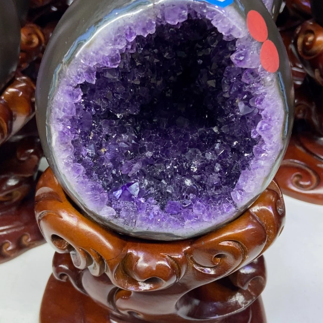 紫晶未镶嵌大型摆件（非配饰）琪