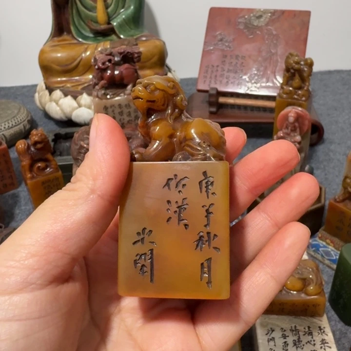 踏***翁石材手工艺品摆件