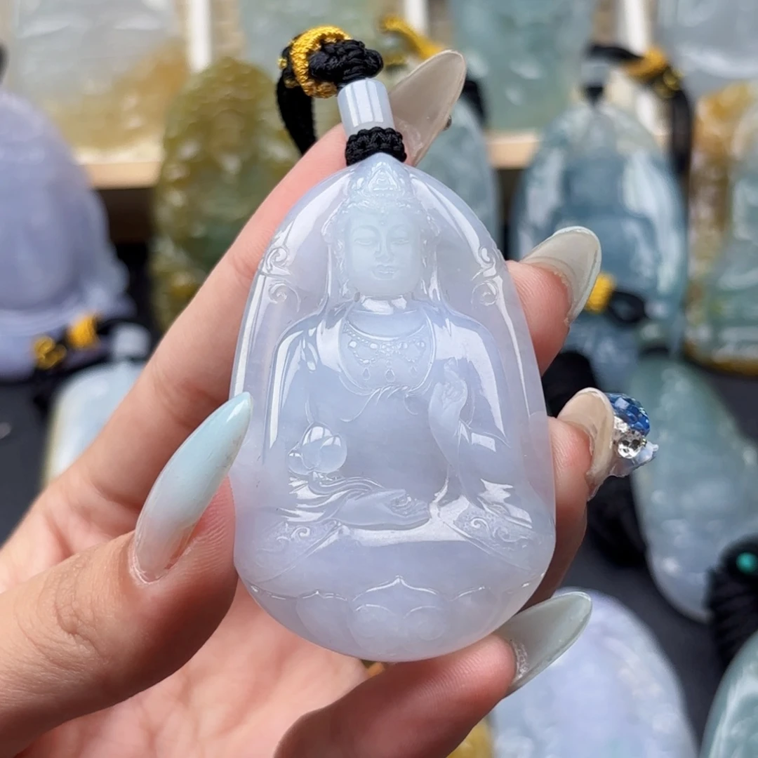 风***&翡翠未镶嵌颈饰素衣