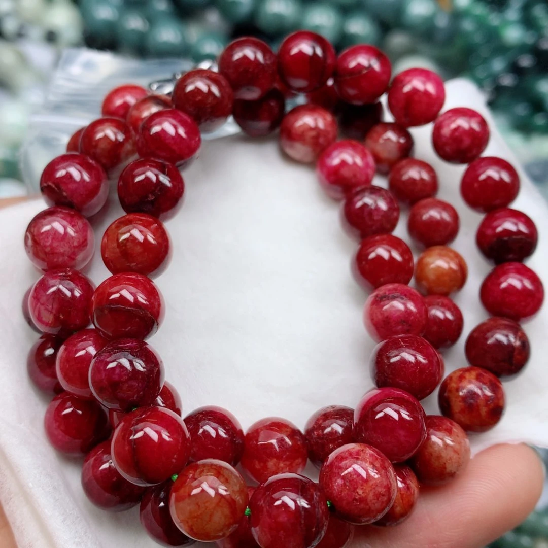 翡翠颈饰未镶嵌手串