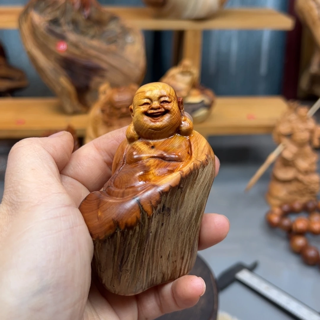 *****柏木崖柏木摆件手把件