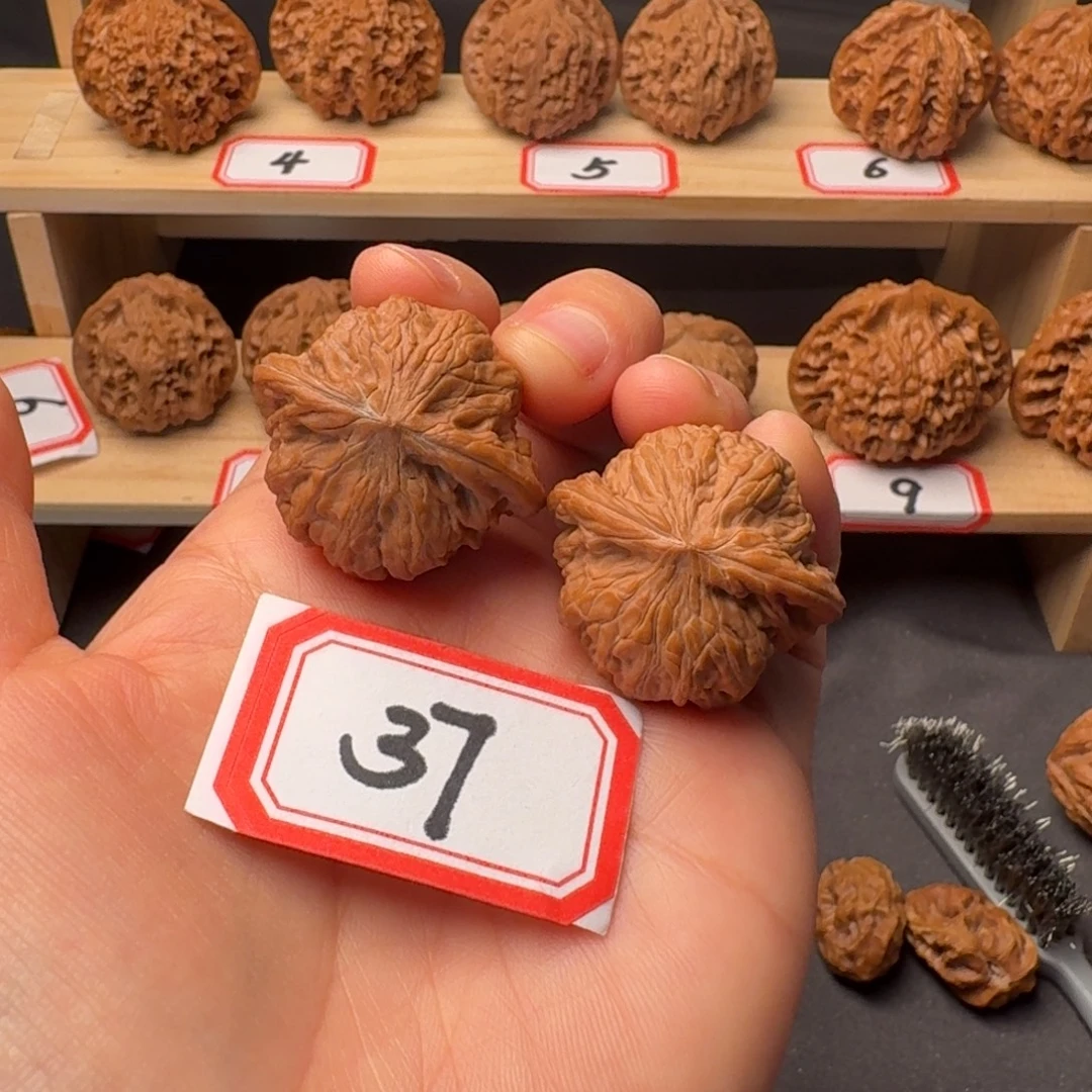 把件文玩核桃全品34尺磨盘